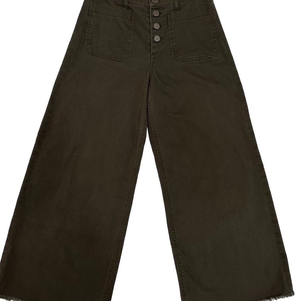 Elizabeth and James Carmine Cropped
Button Fly Wide Leg Jeans Size 26. C… - Picture 7 of 15